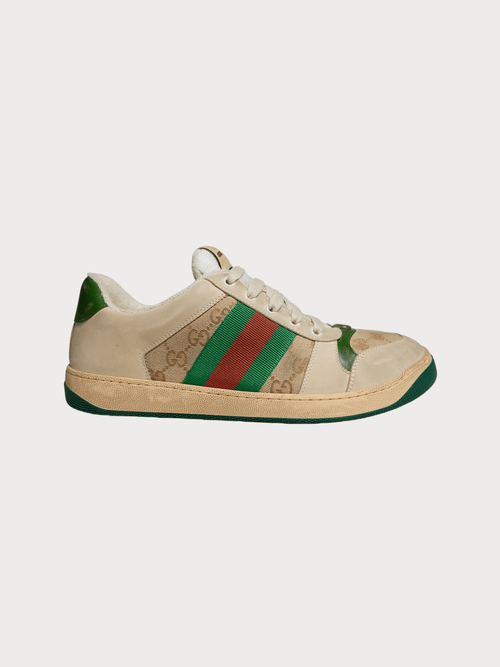 GUCCI Men's GG Screener Sneaker(Beige) - LONDONKELLY 英國名牌代購