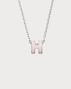 HERMES Silver Mini Pop H Pendant | 爱马仕 颈链 (迷你/多色) - LONDONKELLY 英国名牌代购