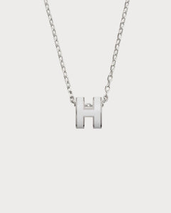 HERMES Silver Mini Pop H Pendant | 爱马仕 颈链 (迷你/多色) - LONDONKELLY 英国名牌代购