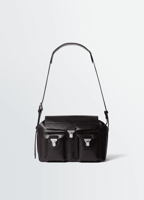 LEMAIRE Medium Gear Bag In Leather | 手袋 (深咖啡色) - LONDONKELLY 英國名牌代購