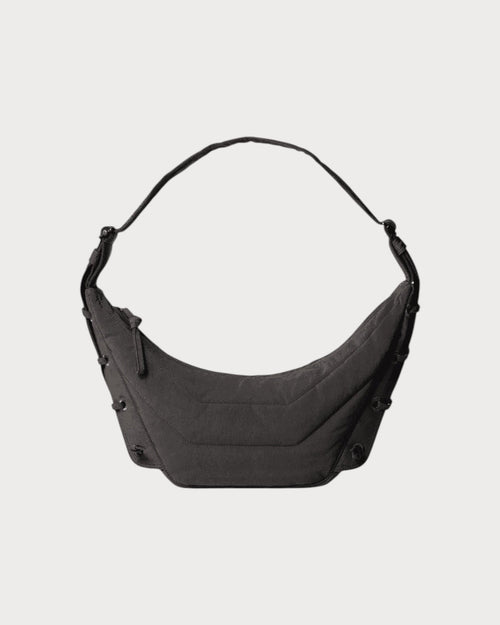 LEMAIRE Small Soft Game Bag In Water - Repellent Nylon Canvas | 手袋 (深巧克力色) - LONDONKELLY 英國名牌代購