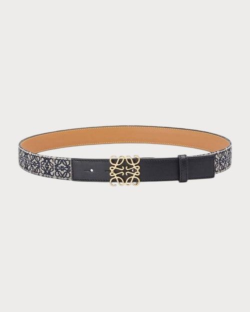 LOEWE Anagram Belt | 羅意威 皮帶 (2.8CM/黑色) - LondonKelly 英國名牌代購