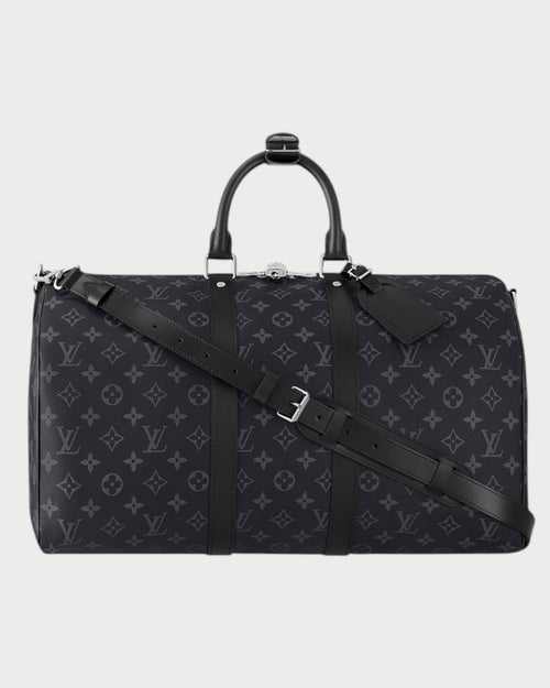 LOUIS VUITTON M40569 Keepall Bandouliere 45 | 路易威登 男仕旅行袋 (黑色)