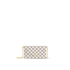 LOUIS VUITTON N40491 Felicie Pochette | 路易威登 銀包連鏈帶 (多色) - LondonKelly 英國名牌代購