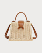 MARNI Natural Rattan Midollino Handbag(Brown) - LONDONKELLY 英國名牌代購