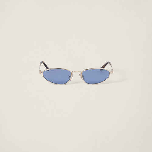 MIU MIU Logo Sunglasses Indigo Lenses | 繆繆 太陽眼鏡 (靛藍鏡片) - LondonKelly 英國名牌代購