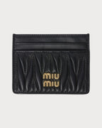 MIU MIU Matelasse Nappa Leather Card Holder | 繆繆 卡套 (多色) - LONDONKELLY 英國名牌代購
