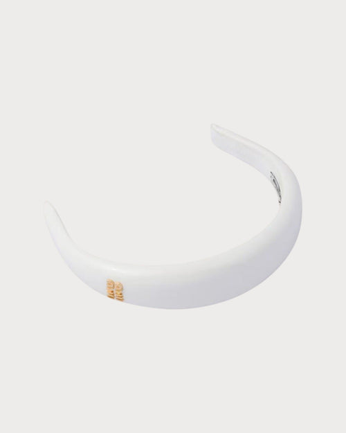 MIU MIU Patent Leather Headband | 缪缪 皮革头带 (多色) - LONDONKELLY 英国名牌代购