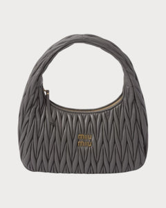 MIU MIU Wander Matelasse Nappa Leather Hobo Bag L Size | 繆繆 腋下袋 (大碼/多色) - LONDONKELLY 英國名牌代購