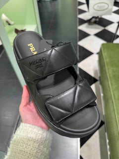 PRADA 1XZ775 Slides Padded Nappa Leather(2 Colors) - LONDONKELLY 英國名牌代購