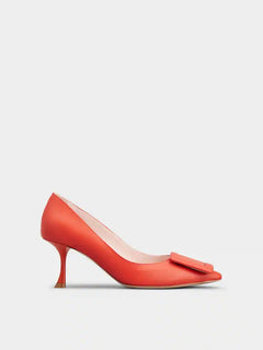 ROGER VIVIER Viv’ In The City Pumps in Leather | RV 皮革高跟鞋 (多色) - LondonKelly 英國名牌代購