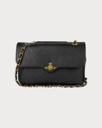 VIVIENNE WESTWOOD Anita Medium Shoulder Bag | 西太后 手袋 (黑色) - LONDONKELLY 英国名牌代购