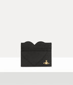VIVIENNE WESTWOOD Heart Card Holder | 西太后 心形卡套 (黑色) - LondonKelly 英國名牌代購