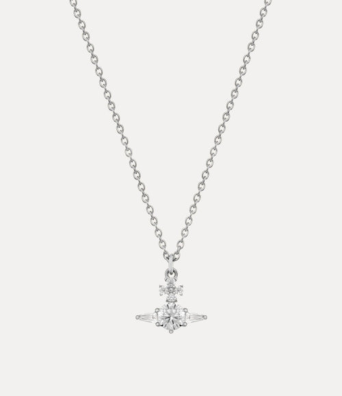 VIVIENNE WESTWOOD Ofelia Pendant Necklace | 西太后 頸鏈 (銀色) - LondonKelly 英國名牌代購