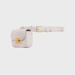 CELINE Belt Bag Triomphe Belt | 賽琳 腰包連腰帶 (Chalk)