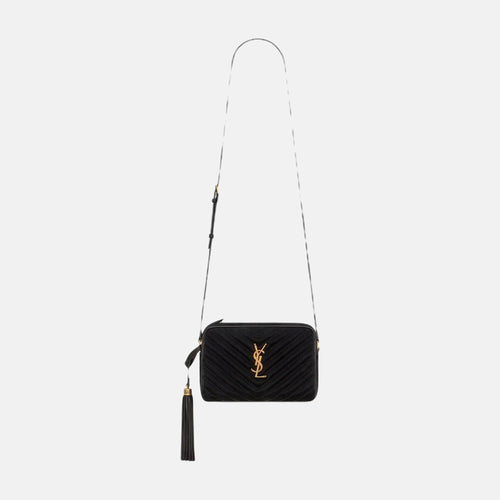 YSL SAINT LAURENT Lou Camera Bag | 聖羅蘭 相機袋 (黑色)
