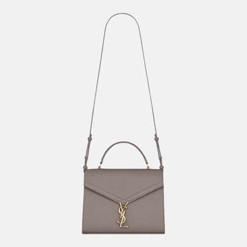 YSL Saint Laurent Cassandra Medium Top Handle Bag (FOG) | 聖羅蘭 手袋